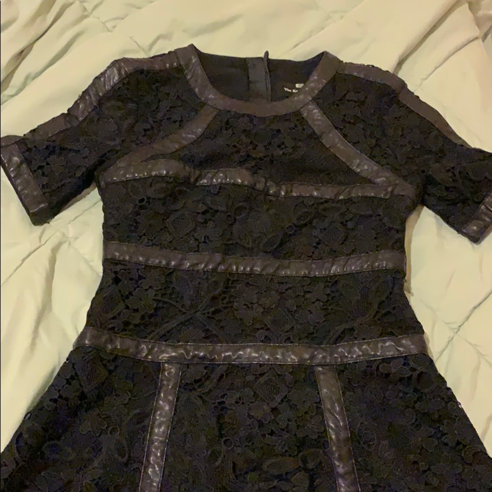 The Kooples lace and leather dress size 4 - Picture 7 of 8